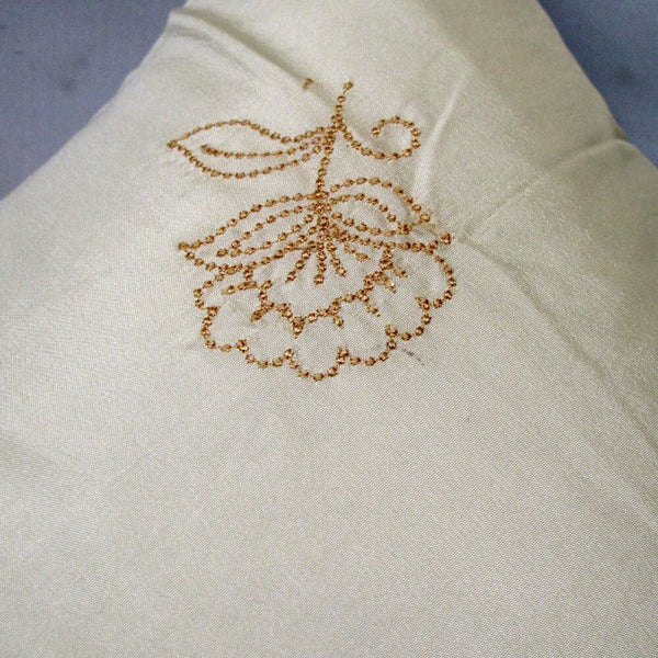 Accessorize Set Of 2 Tiarni Embroidery Faux Silk Square Cushion Covers