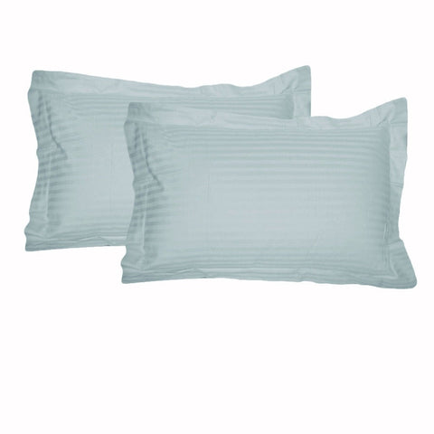 Accessorize 325Tc Pair Of Tailored Pillowcases Blue Pillow Cases