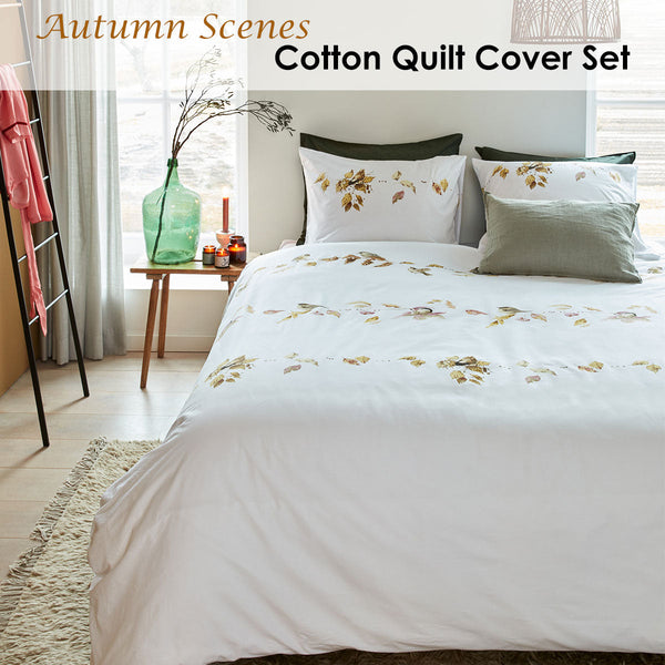 Marjolein Bastin Autumn Scenes Cotton Quilt Cover Set Quilt Covers