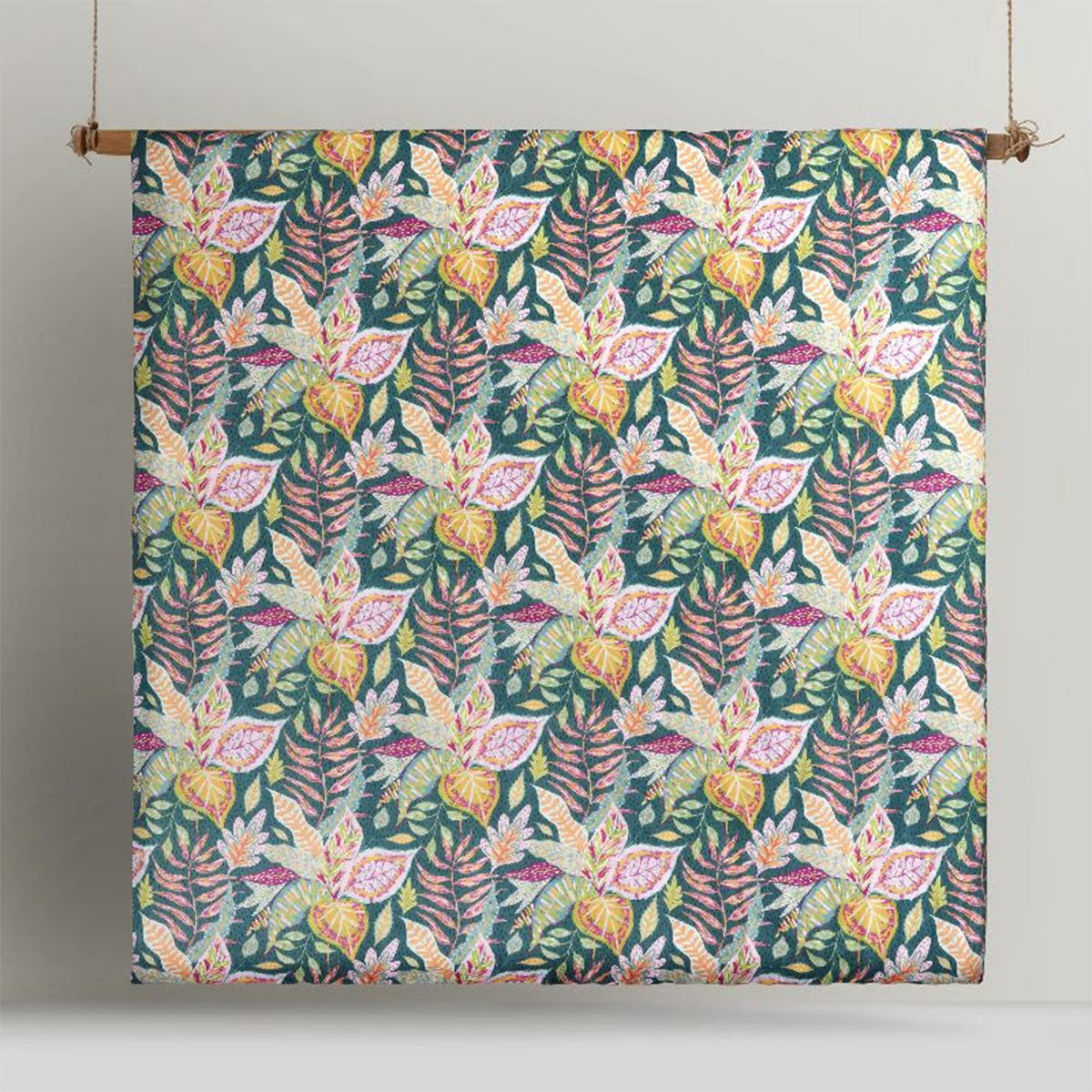 Accessorize Betty Carmila Printed Linen Cotton Quilt Cover Set Queen Quilt Covers