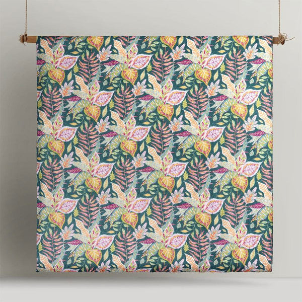 Accessorize Betty Carmila Printed Linen Cotton Quilt Cover Set Queen Quilt Covers