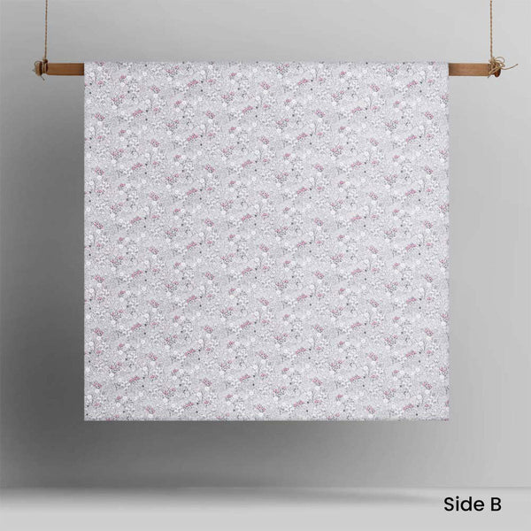 Accessorize Amara Washed Cotton Printed Reversible Quilt Cover Set King King Comforter Sets