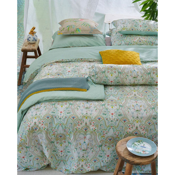 Pip Studio Curious Animals White Cotton Quilt Cover Set King Quilt Covers