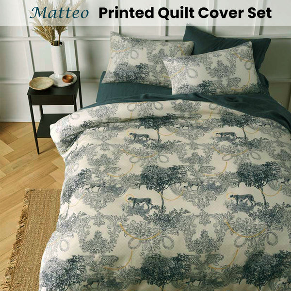 Big Sleep Matteo Printed Quilt Cover Set