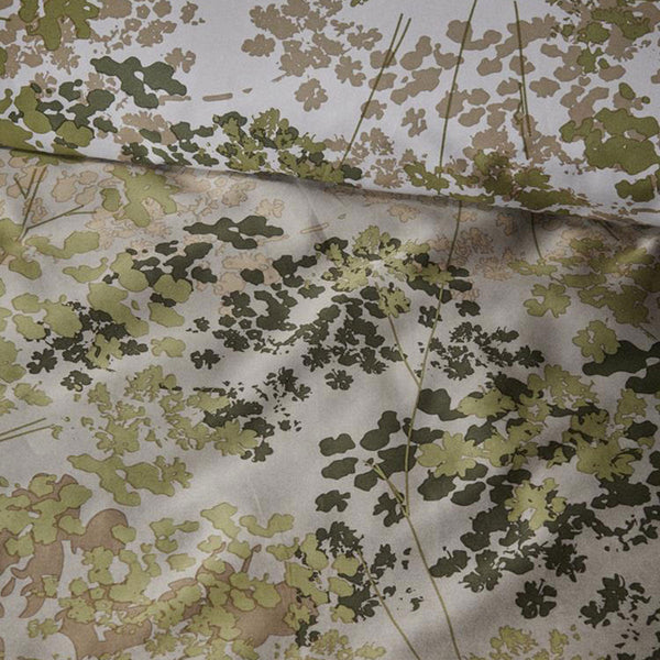 Bedding House Pantalla Blue Bamboo Cotton Quilt Cover Set