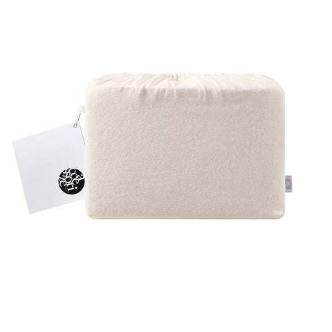 Accessorize Cotton Flannelette Sheet Set Ivory Single