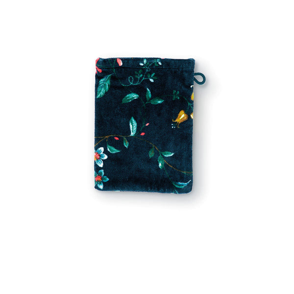 Pip Studio Les Fleurs Wash Mitt 16Cm X 22Cm Bath Brushes & Sponges