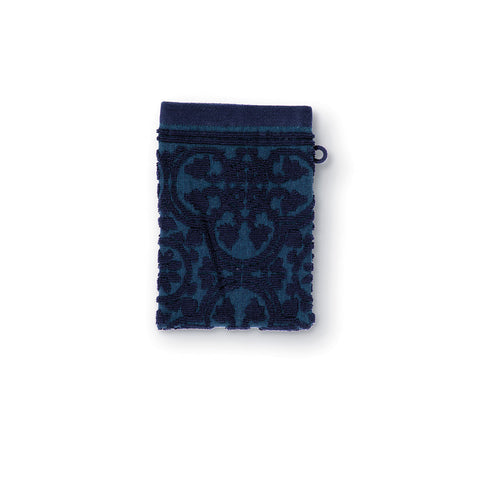 Pip Studio Tile De Dark Blue Wash Mitt 16Cm X 22Cm Oven Mitts & Potholders
