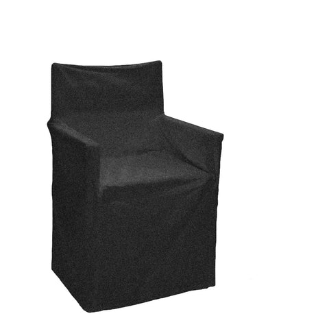 Idc Homewares Cotton Director Chair Cover Black