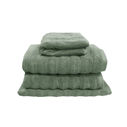 J Elliot Home Set Of 4 George Collective Cotton Bath Towel Avocado