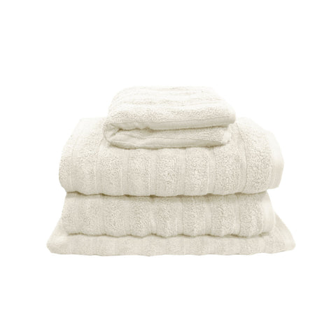 J Elliot Home Set Of 4 George Collective Cotton Bath Towel Snow