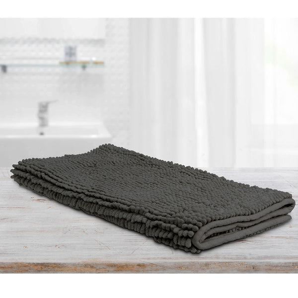 Toggle Microfiber Bath Mat Large Charcoal Bath Mats Rugs & Toilet Covers