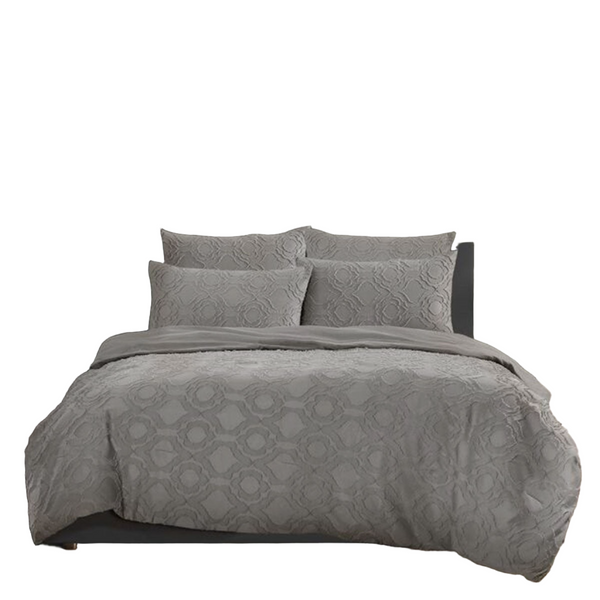 Ardor 5 Pce Comforter Set Millicent Storm Grey Comforter Sets Queen