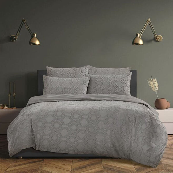 Ardor 5 Pce Comforter Set Millicent Storm Grey Comforter Sets Queen
