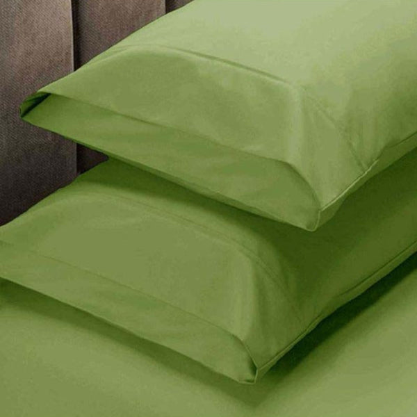 Apartmento 225Tc Fitted Sheet Set King Lime Plus Pillowcases