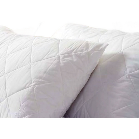 Essentially Home Living Twin Pack Quilted Pillow Protectors Pillow Cases