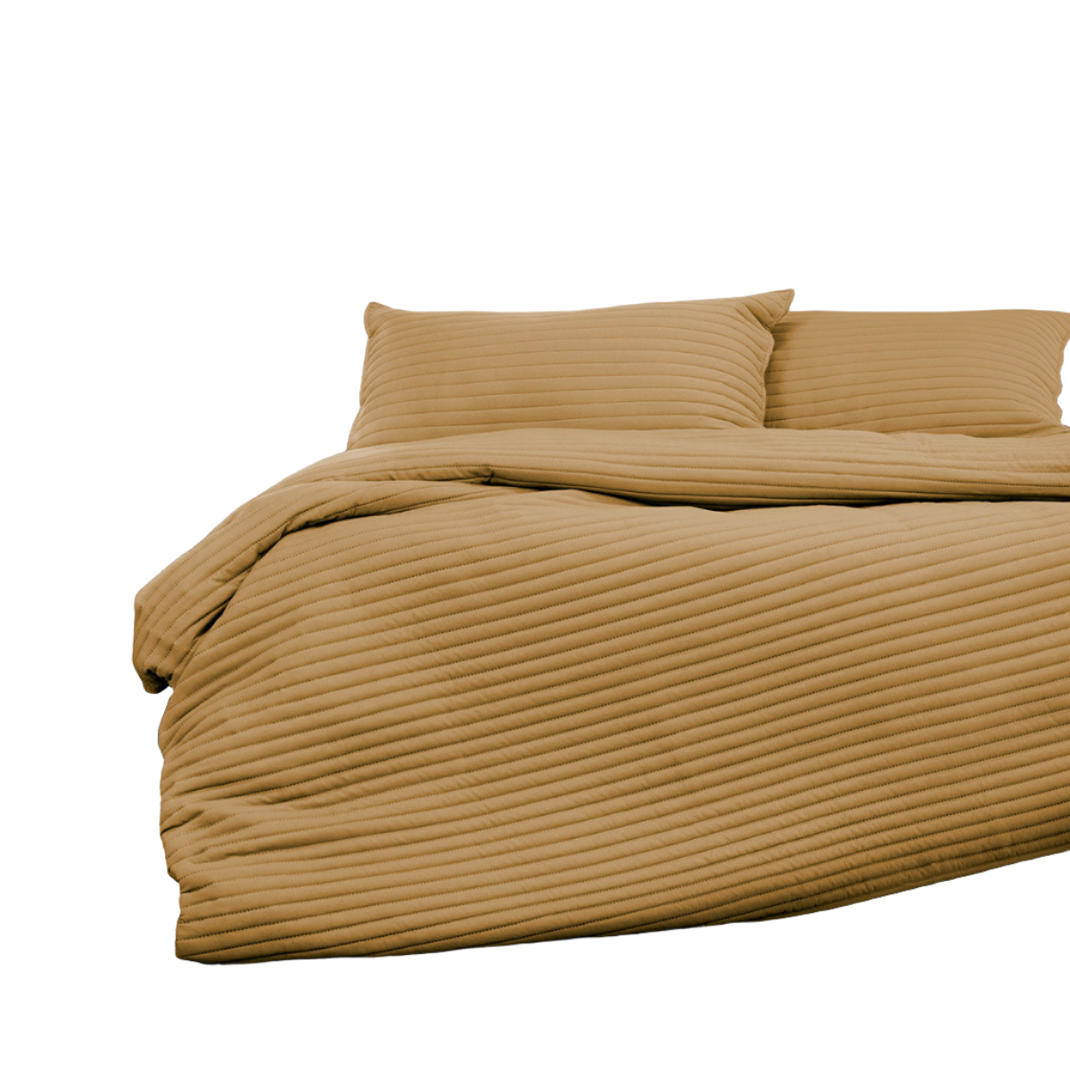 Ardor Cinnamon Embossed Quilt Cover Set Quilt Covers