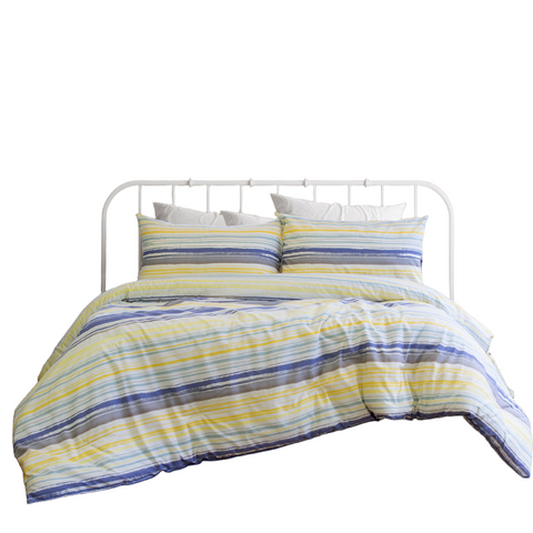 Ardor Milford Seafoam Polyester Cotton Quilt Cover Set Quilt Covers