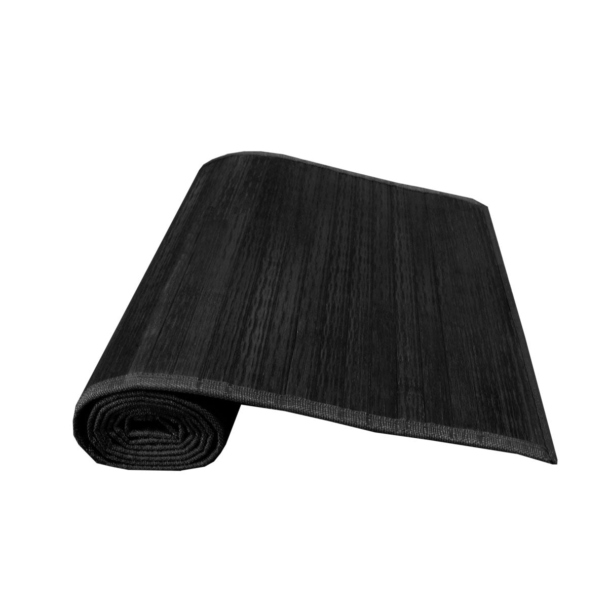 Varnish Bamboo Table Runner 140 X 33Cm Black Table Runners