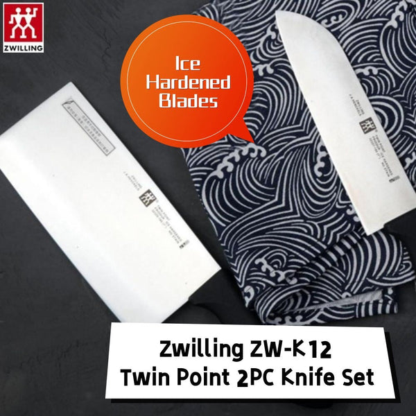 Zwilling Zw-K12 Twin Point Chef's Knife 2Pc Set