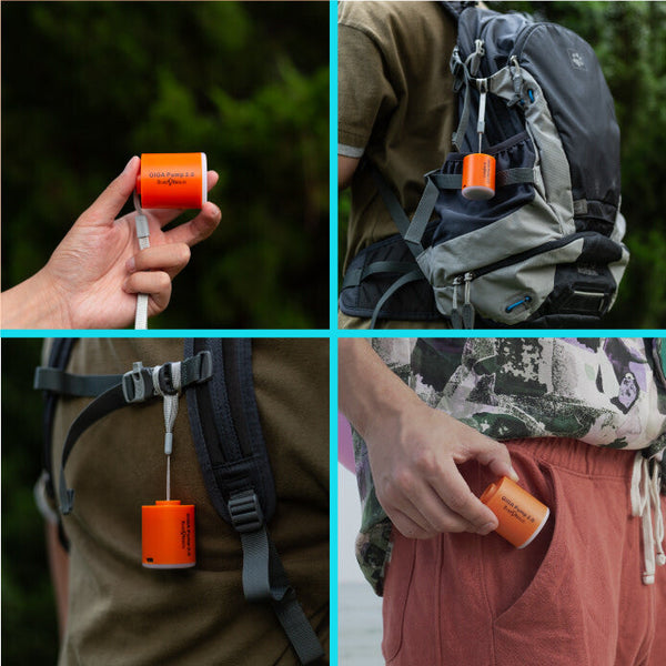 Giga Pump 2.0 Portable Mini Electric Inflator Chargeable Outdoor Air