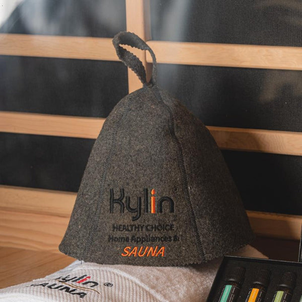 Kylin Sauna Wool Hat Head Protection Water Absorption Felt Cap Hats