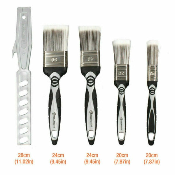 Horusdy 5Pc Paint Brushes Set Artist Acrylic Staining Home Garden Painting Handy Tool Artists Brushes