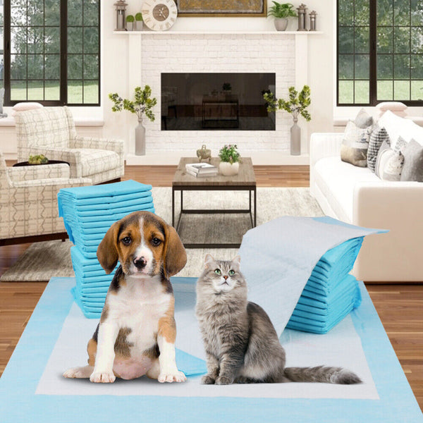Vaka Pet Training Pad 400 Puppy Pads Toilet Pee Indoor Absorbent 60X60cm Dog Puppy Training Pads