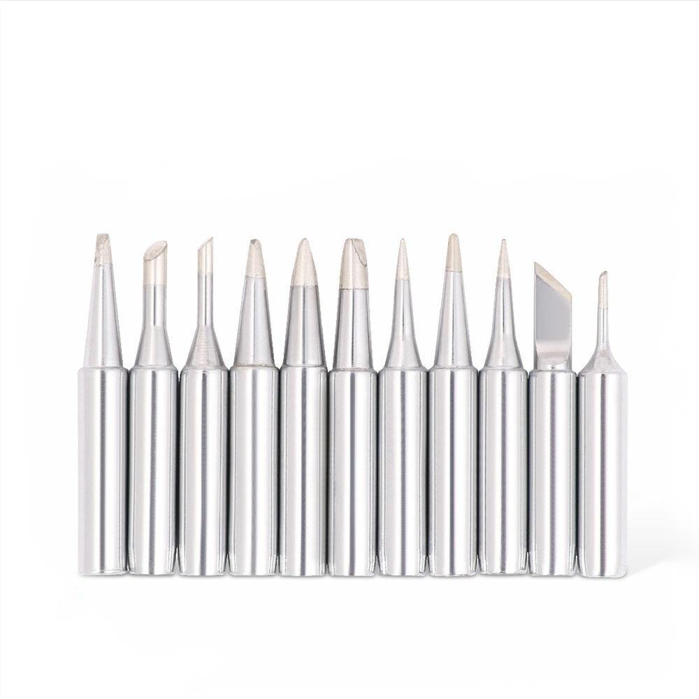 Horusdy 11Pc Soldering Iron Tips Rework Lead Free Hakko Station Au Soldering Guns & Irons