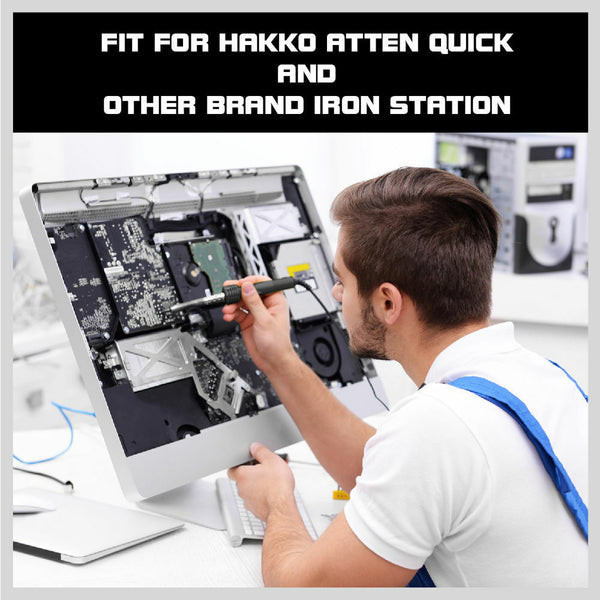 11Pc Soldering Iron Tips Rework Lead Free Hakko Station Au