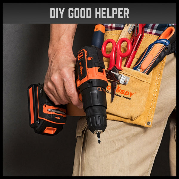 Horusdy 26Pc Impact Screwdriver Bit Set Magnetic Drill Holder Quick Release Drilling Screwdrivers & Nutdrivers