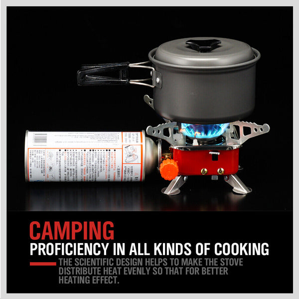 Sedy Outdoor Folding Mini Gas Burner Cooking Stove Butane Bbq Hiking Au Stock Camping Stoves