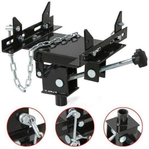Horusdy Transmission Jack Adapter Gearbox Removal Adaptor 500Kg Loading Automotive Tool Jacks & Jack Stands