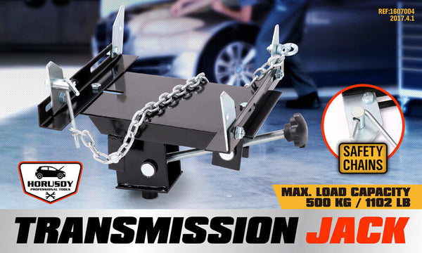 Horusdy Transmission Jack Adapter Gearbox Removal Adaptor 500Kg Loading Automotive Tool Jacks & Jack Stands