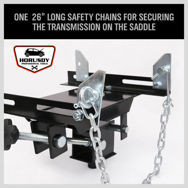Horusdy Transmission Jack Adapter Gearbox Removal Adaptor 500Kg Loading Automotive Tool Jacks & Jack Stands