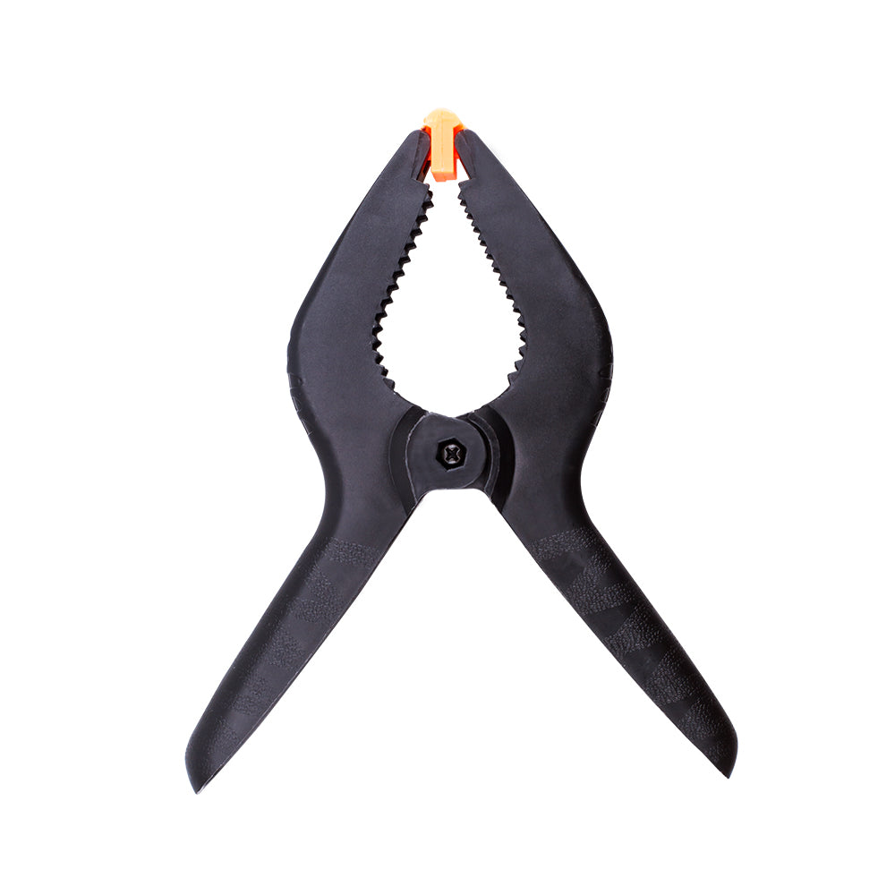 Horusdy 4Pc 9'' Strong Spring Clamps Heavy Duty Nylon Clip Quick Grip Black Large Size Clamps & Vices