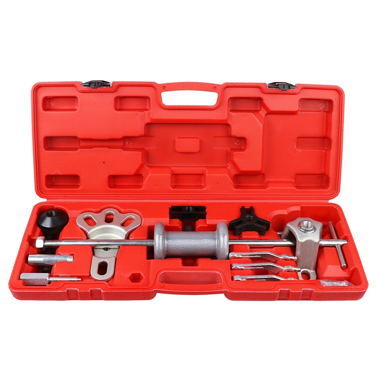 Sedy Slide Hammer Tool Kit Dent Puller Wrench Adapter Axle Bearing Hub Auto Repair Dent Repair Kits & Tools