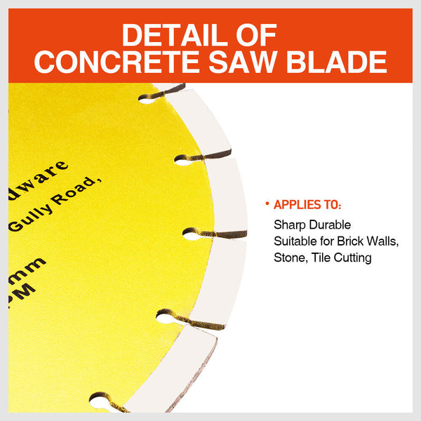 300Mm/12" Concrete Saw Blade Masonry Cutting Disc Circular Diamond Stone Cutter Diamond Blades