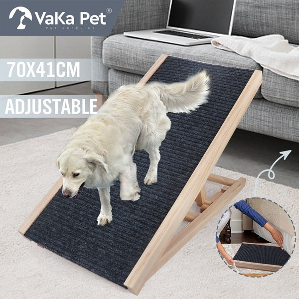 Sedy Vaka 70Cm Foldable Dog Pet Ramp Height Dogs Stairs For Bed Sofa 82006 Pet Transport