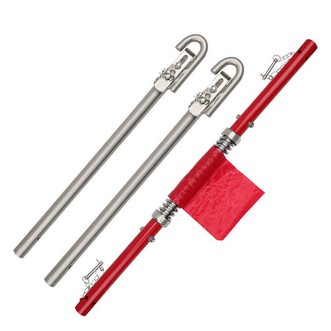 Sedy 3Pcs 2 Ton Trailer Hitch 186Cm Heavy Duty Tow Bar 4Wd Spring Buffer Au Tow Balls