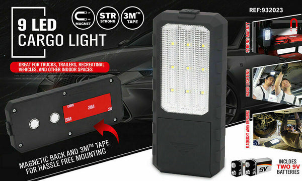 Led Light Camping Portable Magnetic Garage Work Auto Repair Torch Super Bright Torches & Work Lights