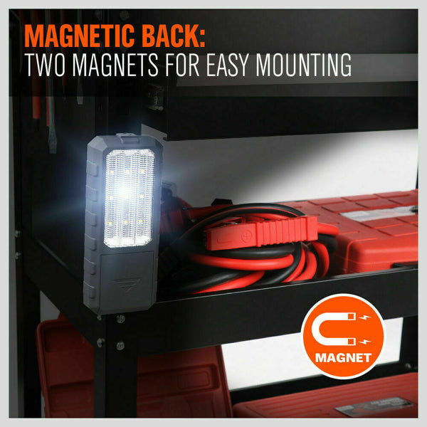 Led Light Camping Portable Magnetic Garage Work Auto Repair Torch Super Bright Torches & Work Lights