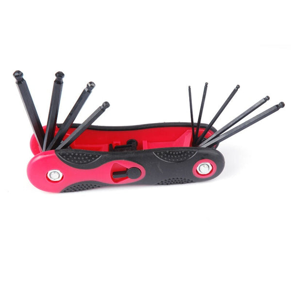 Sedy 3X Folding Torx Key Hex Ball End Allen Set Tools Wrench Spanner Opener Hex Keys & Hex Wrenches