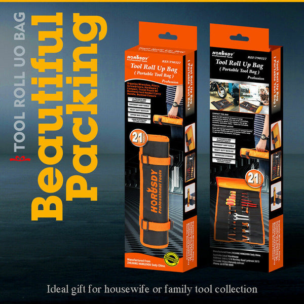 Lockable Tool Holder Belt 21 Pockets & Compartments Ployester Fabric Multi Use Tool Bags Belts & Pouches