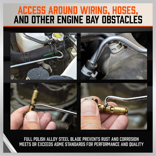 Horusdy 8Pc Pick And Hook Set Oil Seal O Ring Puller Extractors Gasket Remove Tool Other Hand Tools