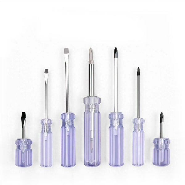 Horusdy 12Pc Screwdriver Set Double Sided Driver Bit Stubby Repair Tool Vanadium Screwdrivers & Nutdrivers