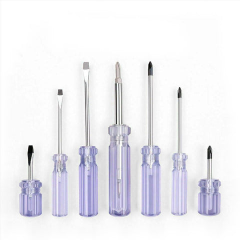 Horusdy 12Pc Screwdriver Set Double Sided Driver Bit Stubby Repair Tool Vanadium Screwdrivers & Nutdrivers