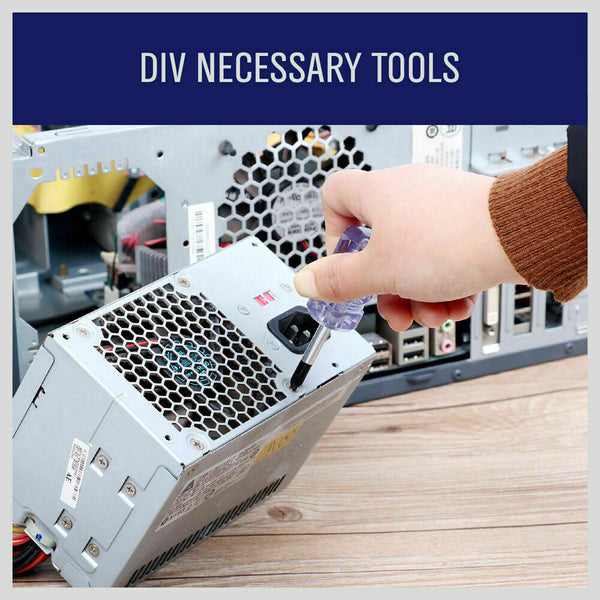 Horusdy 12Pc Screwdriver Set Double Sided Driver Bit Stubby Repair Tool Vanadium Screwdrivers & Nutdrivers