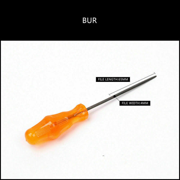 Horusdy 6Pc Mini Needle File Set Alloy Strength Steel For Wood Working Carving Craft Files