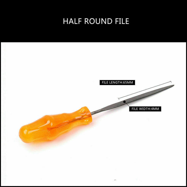 Horusdy 6Pc Mini Needle File Set Alloy Strength Steel For Wood Working Carving Craft Files